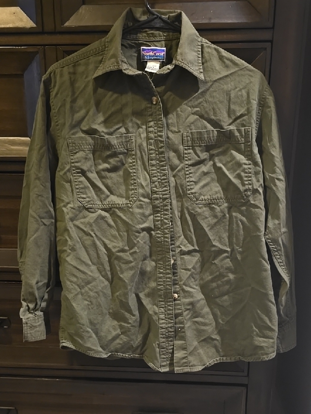 Northcrest Olive Green Shirt